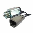 Solenoide de parada 6676029 bobcat 12v plug com 2 term