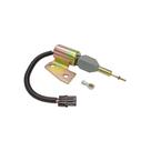 Solenoide De Parada Cummins Motor 4BT 24V Case Pa Carregadeira W20 Woodward SA 49411 24V Cambão - GAUSS GS22014