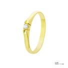 Solitário Clássico Lucy Brilhante 2mm em Ouro 18k Solitário Clássico Lucy Brilhante 2mm em Ouro 18k