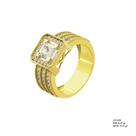 Solitário Princess Alice em Ouro 18k 9,31g