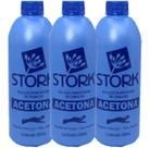 SOLUÇÃO(ACETONA) ROMOVEDOR DE ESMALTES 500 ml - stork