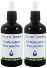 Solução Azul de Metileno 1% 100mL x 2 Pureza Ultra Alta