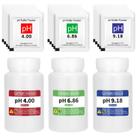 Solução de calibração do medidor de pH Buffer Powder, pacote com 15 ORAPXI Solução de calibração do medidor de pH Buffer Powder, pacote com 15 ORAPXI