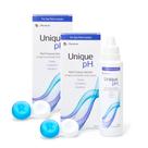 Solução de contato Menicon Unique pH com estojo de lente RGP 120mLx2