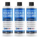 Solução de descalcificação Descalcificador para máquina de café, pacote com 3 unidades de 240 ml