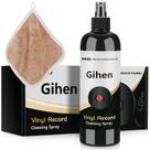 Solução de limpeza de discos de vinil Gihen 500 mL com pano de microfibra