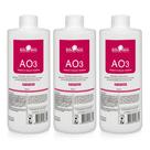 Solução de Peeling Aquático AS1 SA2 AO3 Serum Aquapeel para Máquina de Dermabrasão Facial Limpeza e Hidratação 400ml Conjunto com 3 Frascos AO3 Elitzia ETAO03