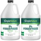 Solução de peróxido de hidrogênio SimpleNature 6% Food Grade 7,6 L