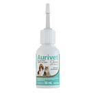 Solução Otológica Aurivet Clean pH Neutro para Cães e Gatos com 50 ml