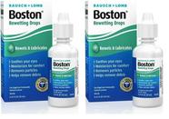 Solução para lentes de contato Boston Rewetting 10 mL (pacote com 2)