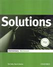 Solutions elementary wb - 1st ed - OXFORD UNIVERSITY