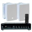 Som Ambiente Bluetooth Tv Usb Chacara Rancho + 2 Caixas Jbl Potente Top