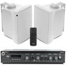 Som Ambiente Jbl Bluetooth Studios Manicure Lojas Usb Controle Remoto + 2 Caixas Jbl Parede