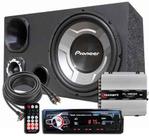 Som Completo Caixa Trio Aparelho Bluetooth Taramps Pioneer