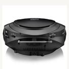 Som Portátil Boombox Multilaser SP178 - 5 em 1 Bivolt - Preto - com Entradas USB/Aux/SD, Leitor de CD e Rádio FM - 20W