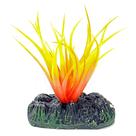 Soma planta plastica eleocharis laranja 4cm ( 040268 ) - un
