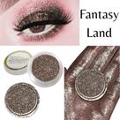 Sombra asa de borboleta pigmento e glitter cor Fantasyland - Bitarra Beauty microparticulas em po com alta pigmentação e brilho para sua maquiagem