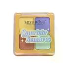 Sombra Quarteto Sombras Cor 2 Miss Rose 5,7G