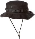 Sombrero Boonie Militar Tru-Spec 100% Algodón Negro Talla 7.25 US