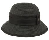 Sombrero EPOCH Gatsby Cloche de Lino con Banda de Encaje y Flor para Mujer