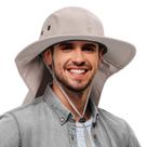 Sombrero Tirrinia de Ala Ancha con Protección para Cuello para Actividades al Aire Libre Sombrero Tirrinia de Ala Ancha con Protección para Cuello para Actividades al Aire Libre