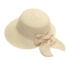 Sombreros de Verano para Mujer Sombrero de Paja de Ala Ancha Beige para Playa Sombreros de Verano para Mujer Sombrero de Paja de Ala Ancha Beige para Playa