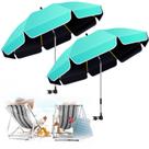 Sombrilla de Playa QTREE Intelligence 2 Unidades 124 cm Protección UV