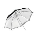 Sombrinha Refletora Preta e Prata - 108cm