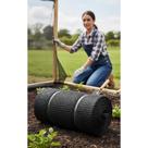 Sombrite 50% 3x6m Preta: Proteção UV para Plantas e Animais