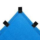 Sombrite Toldo Para Carro/garagem 90% Azul 5x1 Bainha/Alças