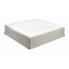 Somiê Base para Cama Box Casal com Saia Uni Nude