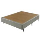 Sommier Casal Eco Bordado 138x188x40cm Cinza Ecoflex Sommier Casal Eco Bordado 138x188x40cm Cinza Ecoflex