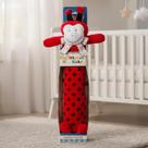 Soninho Rolinho Bebê Fofinho 60cm Pelúcia Antialérgica - Brinquedo e Travesseiro