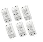 Sonoff Básico 1ch Interruptor Wifi Automação Kit 6 Unid