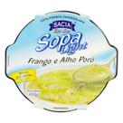 Sopa de Frango e Alho Poró Light Sacia 450g