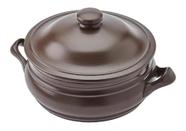 Sopeira Caçarola Cumbuca Com Tampa 2 Litros Marrom Feijoada SOPG-002MR