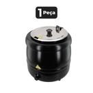 Sopeira eletrica de 10 litros preta - 220v Sopeira eletrica de 10 litros preta - 220v