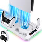 Soporte de enfriamiento Gepicest para consola Playstation 5 con cargador y juegos