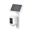 Soporte de Estaca Ring para Cámaras y Paneles Solares Blanco