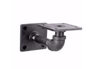 Soporte de Pared STZ Acero Negro 15 cm (6 pulg) Soporte de Pared STZ Acero Negro 15 cm (6 pulg)