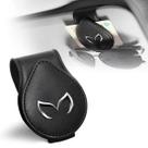 Soporte para Gafas de Sol para Auto de Cuero HAPIZWLU