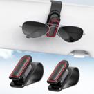 Soporte para Gafas de Sol para Auto Veharvim (Paquete de 2) Operación con Una Mano