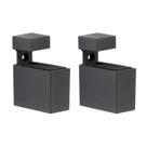 Soporte para Repisa Dolle Cuadro Ajustable 5-19 mm en Negro