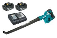 Soprador De Folhas 18V DUB186Z 2 Baterias 3Ah Makita Complet Soprador De Folhas 18V DUB186Z 2 Baterias 3Ah Makita Complet