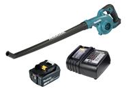 Soprador De Folhas 18V Makita DUB186 com Bateria e Carregador Soprador De Folhas 18V Makita DUB186 com Bateria e Carregador