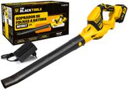 Soprador De Folhas A Bateria 21v Bivolt The Black Tools