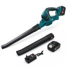 Soprador de Folhas Elétrico a Bateria Profissional Bivolt 21v