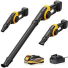 Soprador de Folhas EWORK 20V Sem Fio 130 CFM 200 MPH Leve Soprador de Folhas EWORK 20V Sem Fio 130 CFM 200 MPH Leve