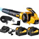 Soprador de Folhas MOK Bateria 6,0 Ah 670 CFM 180 MPH Sem Fio Soprador de Folhas MOK Bateria 6,0 Ah 670 CFM 180 MPH Sem Fio