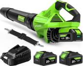 Soprador de Folhas MTKOALA 1200W Sem Fio com Motor Brushless e Autonomia de 160 min